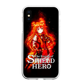 Чехол для iPhone XS Max матовый с принтом Рафталия в огне - The Rising of the Shield Hero в Екатеринбурге, Силикон | Область печати: задняя сторона чехла, без боковых панелей | anime | light novel | manga | rafutaria | the rising of the shield hero | аниме | восхождение героя щита | енотовидная собака | императрица кутенро | клановый герой | клановый герой катаны | манга | повелительница | рабыня