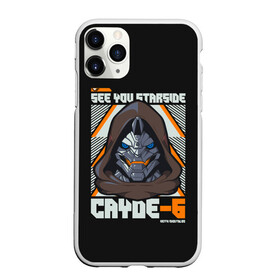 Чехол для iPhone 11 Pro Max матовый с принтом Cayde-6 арт в Екатеринбурге, Силикон |  | desteny | desteny 2 | destiny | game | games | дестени | дустан | игра | игры