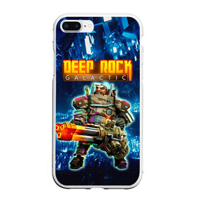 Чехол для iPhone 7Plus/8 Plus матовый с принтом Deep Rock Galactic / Gunner в Екатеринбурге, Силикон | Область печати: задняя сторона чехла, без боковых панелей | deep rock galactic | drg | dwarf | gnome | gunner | гном | дип рок галактик | добыча минералов | космические шахтеры | стрелок