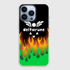 Чехол для iPhone 13 Pro с принтом Deltarune огонь в Екатеринбурге,  |  | deltarune | deltarune 2 | game | undertale символ | дельта | дельтарун | дельтарун 2 | знак руин андертейл | значок дельтарун пиксель | игра | руна