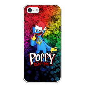 Чехол для iPhone 5/5S матовый с принтом POPPY PLAYTIME НОВОГОДНИЙ ПОППИ ПЛЕЙТАЙМ в Екатеринбурге, Силикон | Область печати: задняя сторона чехла, без боковых панелей | poppy playtime | игра | монстр | плэйтайм | попи плей тайм | попи плэй тайм | попиплейтам | попиплэйтайм | поппи плейтайм | поппиплэйтайм | хагги вагги | хаги ваги | хоррор