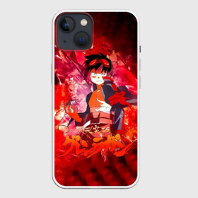 Чехол для iPhone 13 с принтом Симон - Гуррен-Лаганн в Екатеринбурге,  |  | gurren lagann | simon | tengen toppa | tengen toppa gurren lagann | ttgl | аниме | бурильщик | гурренлаганн | лидер мега гуррен дана | манга | предводитель человечества | пронзающий небеса | симон | симон дзиха