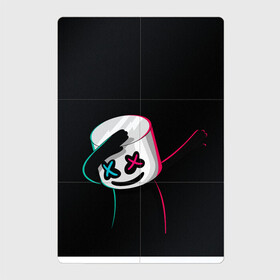 Магнитный плакат 2Х3 с принтом Маршмелло Арт в Екатеринбурге, Полимерный материал с магнитным слоем | 6 деталей размером 9*9 см | Тематика изображения на принте: dj | арт | в топе | в тренде | граффити | музыка | мульт | неон