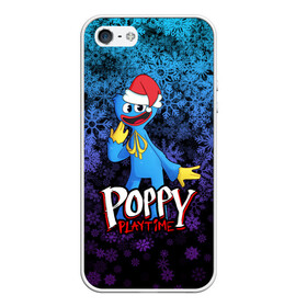 Чехол для iPhone 5/5S матовый с принтом POPPY PLAYTIME ПОППИ ПЛЕЙТАЙМ НОВЫЙ ГОД в Екатеринбурге, Силикон | Область печати: задняя сторона чехла, без боковых панелей | poppy playtime | игра | монстр | новый год | плэйтайм | попи плей тайм | попи плэй тайм | попиплейтам | попиплэйтайм | поппи плейтайм | поппиплэйтайм | снежинки | хагги вагги | хаги ваги | хоррор