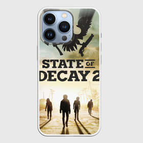 Чехол для iPhone 13 Pro с принтом Poster | State of Decay (+спина) в Екатеринбурге,  |  | poster | state of decay | survival horror | undead labs | загнивающий штат | зомби апокалипсис | постер | стадия разложения | стейт оф декай