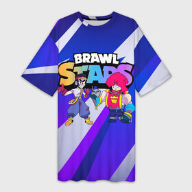 Платье-футболка 3D с принтом FANG  GROM BRAWL STARS в Екатеринбурге,  |  | brawl | brawl stars | brawlstars | fang | grom | бравлстарс | гром | фанг | фанк | фэнг