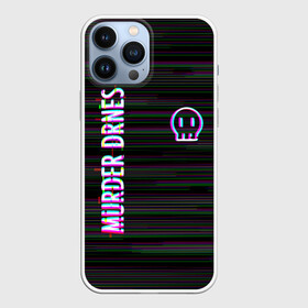 Чехол для iPhone 13 Pro Max с принтом MURDER DRONES LOGO GLITCH  ДРОНЫ УБИЙЦЫ в Екатеринбурге,  |  | glitch | murder drones | murder drones pilot | pilot | глитч | мультфильм