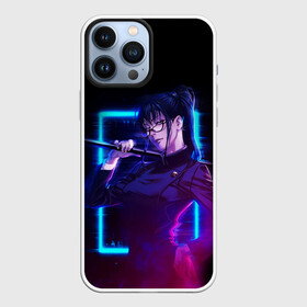 Чехол для iPhone 13 Pro Max с принтом MAKI ZENIN JUJUTSU KAISEN NEON в Екатеринбурге,  |  | anime | japan | japanese | jujutsu | jujutsu kaisen | kaisen | maki zenin | sukuna | tattoo | аниме | двуликий призрак | иероглифы | инумаки | итадори | итадори юдзи | магическая битва | нобара | панда | рёмен | рёмен сукуна | сатору