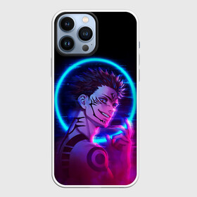 Чехол для iPhone 13 Pro Max с принтом SUKUNA JUJUTSU KAISEN NEON | СУКУНА НЕОН в Екатеринбурге,  |  | anime | japan | japanese | jujutsu | jujutsu kaisen | kaisen | neon | sukuna | tattoo | аниме | двуликий призрак | иероглифы | инумаки | итадори | итадори юдзи | магическая битва | неон | нобара | панда | рёмен | рёмен сукуна | сатору