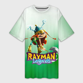 Платье-футболка 3D с принтом Rayman Legends Барбара в Екатеринбурге,  |  | barbara | rayman legends | барбара | легенды раймана | легенды раймонда | легенды реймана | райман легендс | рейман легендс