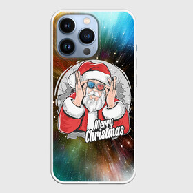 Чехол для iPhone 13 Pro с принтом Стерео Санта | 2022 в Екатеринбурге,  |  | 2022 | christmas | frost | new year | santa claus | год тигра | дед мороз | дедушка мороз | мороз | наступающий год | новогодний | новый год | рождественский | рождество | рождество христово | с новым годом | санта