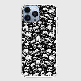 Чехол для iPhone 13 Pro Max с принтом Screaming skulls в Екатеринбурге,  |  | bone | bones | screaming | screaming skulls | skull | skulls | кости | кричат | кричащие | кричащие черепа | череп | черепа