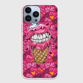 Чехол для iPhone 13 Pro Max с принтом Мороженое 