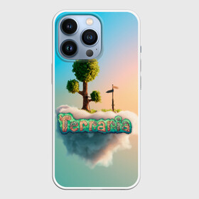 Чехол для iPhone 13 Pro с принтом Облако в Террарии в Екатеринбурге,  |  | game | games | teraria | terraria | игра | игры | терартия | террария