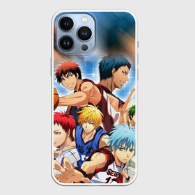 Чехол для iPhone 13 Pro Max с принтом KUROKO BASKETBALL КОМАНДА в Екатеринбурге,  |  | basketball | kuroko | kuroko no basuke | seirin | аниме | анимэ | баскетбол | дзюмпэй хюга | коити кавахара | коки фурихата | куроко | рико аида | ринносукэ митобэ | сатоси цутида | сейрин | синдзи коганэи | спорт