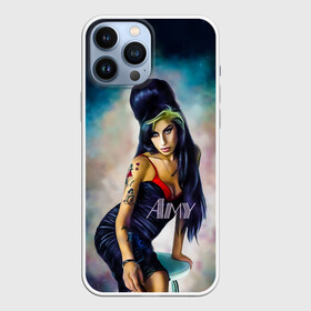 Чехол для iPhone 13 Pro Max с принтом Amy Jade Winehouse в Екатеринбурге,  |  | artwork | back in black | rb | soul | арт | девушкам | джаз | музыка | популярное | рисунки | эми уайнхаус | яркий