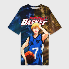 Платье-футболка 3D с принтом Kuroko no Basuke, Рёта Кисе  Kise Ryota в Екатеринбурге,  |  | basketball | kise ryota | kuroko no basket | kuroko no basuke | kuroko s basketball | ryota kise | аниме баскетбол | баскетбол | баскетбол куроко | кисе рета | куроко | куроку | рета кисе