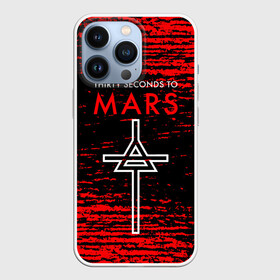 Чехол для iPhone 13 Pro с принтом [30 Seconds to Mars]   До марса 30 сек в Екатеринбурге,  |  | 30 seconds to mars | 30 секунд до марса | джаред лето | музыка | рок