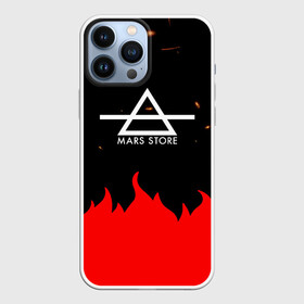 Чехол для iPhone 13 Pro Max с принтом [30 Seconds to Mars]   Fire в Екатеринбурге,  |  | 30 seconds to mars | 30 секунд до марса | джаред лето | музыка | рок