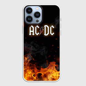 Чехол для iPhone 13 Pro Max с принтом [AC DC]   Fire в Екатеринбурге,  |  | Тематика изображения на принте: ac dc | acdc | back in black | ас дс | асдс | музыка | рок