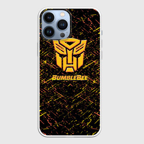 Чехол для iPhone 13 Pro Max с принтом Bumblebee | трансформеры в Екатеринбурге,  |  | bumblebee | автоботразведчик | автоботы | бамблби | боевик | кино | кинотрансформеры | приключения | трансформеры | фантастика | фильмы