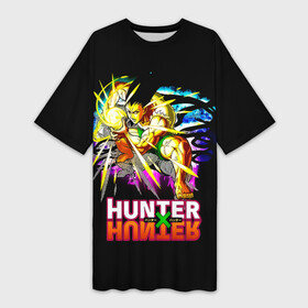 Платье-футболка 3D с принтом Gon Freecss  Hunter x Hunter в Екатеринбурге,  |  | anime | freecss | furikusu | gon | gon freecss | gon furikusu | hunter x hunter | manga | аниме | гон | гон фрикс | манга | охотник новичок | охотник х охотник | фрикс | ханта ханта | хантер х хантер