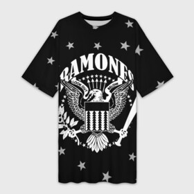 Платье-футболка 3D с принтом Ramones  Рамонес в Екатеринбурге,  |  | america | music | ramones | rock | usa | америка | джонни рамон | джоуи рамон | ди ди рамон | клем бурк | кристофер уорд | марки рамон | музыка | рамонез | рамонес | рамонс | рамоунз | ричи рамон | рок | сша | томми рамон