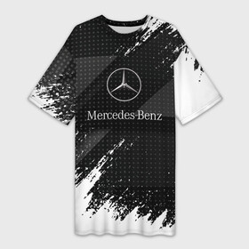 Платье-футболка 3D с принтом [Mercedes Benz]  Темный в Екатеринбурге,  |  | amg | mercedes | mercedesamg gt | sport | амг | мерседес | мерседесбенц амг | спорт