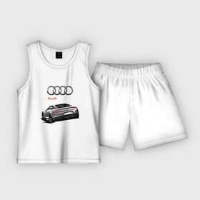Детская пижама с шортами хлопок с принтом Audi  Prestige  Concept в Екатеринбурге,  |  | audi | car | concept | germany | power | prestige | автомобиль | ауди | германия | мощь