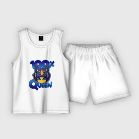 Детская пижама с шортами хлопок с принтом Ankha Animal Crossing в Екатеринбурге,  |  | animal crossing | ankha | cat | анка | клеопатра | кошка | кошки