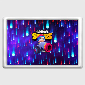 Магнит 45*70 с принтом bonny brawlstars Бонни в Екатеринбурге, Пластик | Размер: 78*52 мм; Размер печати: 70*45 | boni | bonnie | brawl | brawl stars | brawlstars | brawl_stars | бони | бонни | бравлстарс