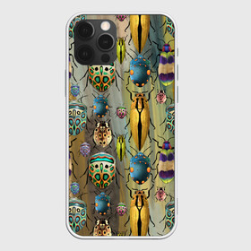 Чехол для iPhone 12 Pro Max с принтом Яркие жуки в Екатеринбурге, Силикон |  | Тематика изображения на принте: божья коровка | жуки | насекомые | природа | яркие жуки