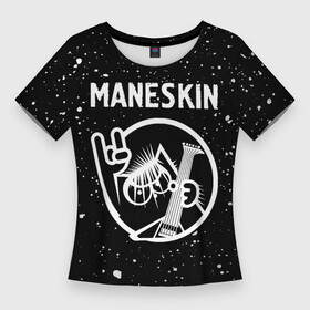 Женская футболка 3D Slim с принтом Maneskin  КОТ  Брызги в Екатеринбурге,  |  | Тематика изображения на принте: band | maneskin | metal | paint | rock | брызги | группа | кот | краска | манескин | рок