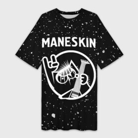 Платье-футболка 3D с принтом Maneskin  КОТ  Брызги в Екатеринбурге,  |  | Тематика изображения на принте: band | maneskin | metal | paint | rock | брызги | группа | кот | краска | манескин | рок