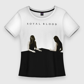Женская футболка 3D Slim с принтом How Did We Get So Dark  Royal Blood в Екатеринбурге,  |  | royal blood | бен тетчер | гаражный рок | группа | королевская кровь | майк керр | рок | рок группа | роял блад | рояль блуд