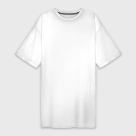 Платье-футболка хлопок с принтом Есенин, портрет одной линией, белый в Екатеринбурге,  |  | белый | есенин | лайнарт | линией | лицо | минималистичный | одной | портрет
