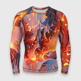 Мужской рашгард 3D с принтом Lava  flame в Екатеринбурге,  |  | abstraction | art | bright | colors | fire | flame | lava | multicoloured | positive | абстракция | арт | краски | лава | огонь | пламя | позитивный | разноцветный | рисунок | узоры | фееричный | цвета | яркий