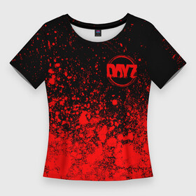Женская футболка 3D Slim с принтом DAYZ  Краска  FS в Екатеринбурге,  |  | arma 2 | arma2 | day | day z | dayz | game | games | horror | logo | survival | zombie | выживание | дэй | дэй зи | зомби | игра | игры | краска | краски | лого | логотип | логотипы | символ | символы