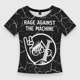 Женская футболка 3D Slim с принтом Rage Against The Machine  КОТ  Трещины в Екатеринбурге,  |  | against | band | machine | metal | rage | rage against the machine | rock | the | группа | кот | машин | мрамор | рок | рэйдж | трещины