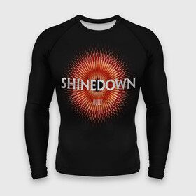 Мужской рашгард 3D с принтом Shinedown  Bully в Екатеринбурге,  |  | brent smith | shinedown | брент смит | группа | музыка | рок | рок группа