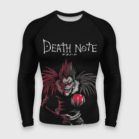 Мужской рашгард 3D с принтом Тетрадь смерти Ryuk в Екатеринбурге,  |  | anime | death note | ryuk | аниме | рюк