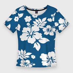 Женская футболка 3D Slim с принтом Цветочный паттерн  Минимализм в Екатеринбурге,  |  | flower | leaf | minimalism | pattern | petal | лепесток | лист | минимализм | мода | узор | цветы