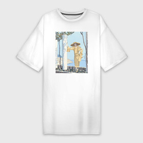 Платье-футболка хлопок с принтом Amalfi. Robe, de Worth (Вид на море) в Екатеринбурге,  |  | абстракция | винтаж | девушка | искусство | картина | классика | любовь | минимализм | отдых | природа | цветы | экспрессионизм