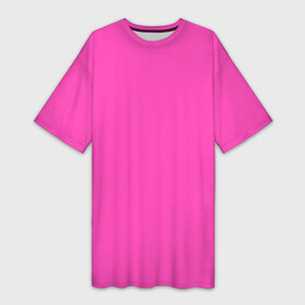 Платье-футболка 3D с принтом Яркий розовый из фильма Барби в Екатеринбурге,  |  | Тематика изображения на принте: костюм из фильма барби | розовый цвет | фильм барби | яркий розовый | ярко розовый цвет