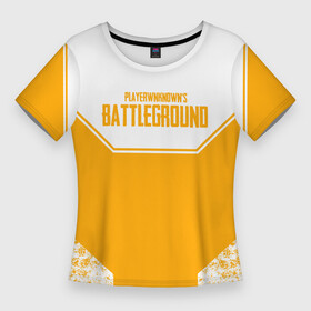 Женская футболка 3D Slim с принтом PlayerUnknown s Battlegrounds pubg в Екатеринбурге,  |  | announ | battle | battleground | battlegrounds | game | games | lite | logo | mobile | player | playerunknown | pubg | royale | анноун | батл | батлграунд | згип | игра | игры | лайт | лого | логотип | логотипы | мобайл | онлайн | пабг | плеер |