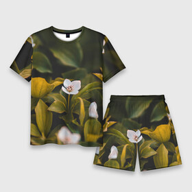 Мужской костюм с шортами 3D с принтом цветы колокольчик  весна в Екатеринбурге,  |  | весна | дача | летние цветы | летняя | лето | паттерн | розы | сад | свежесть | текстуры | узор | цветы