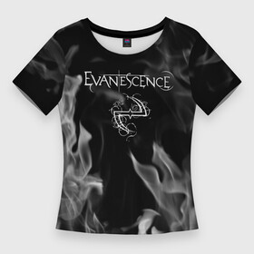 Женская футболка 3D Slim с принтом Evanescence  пламя в Екатеринбурге,  |  | evanescence | punk | rock | альтернативный хип хоп | группа | инди поп | музыка | музыкальное произведение | ноты | панк | регги | рок | синти поп