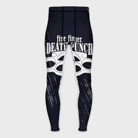 Мужские тайтсы 3D с принтом Five Finger Death Punch  кастет в Екатеринбурге,  |  | Тематика изображения на принте: 5fdp | 5фдп | ffdp | five finger death punch | metal | music | skeleton | sounds | метал | музыка | рок | череп
