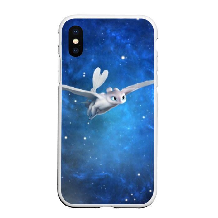 Чехол для iPhone XS Max матовый Light Fury фото