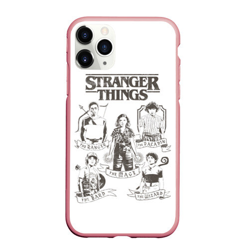 Чехол для iPhone 11 Pro матовый Очень Странные Дела фото